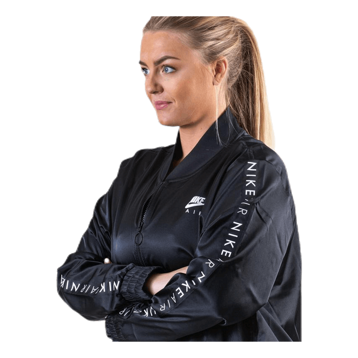 Nsw Air Track Jacket Satin Plus Black