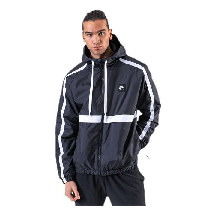 Air Jacket Woven White/Black