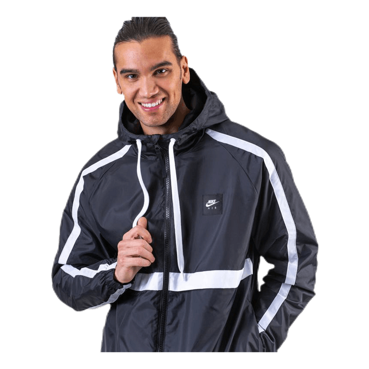 Air Jacket Woven White/Black