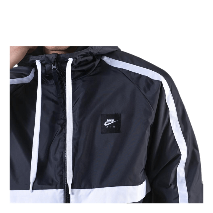 Air Jacket Woven White/Black