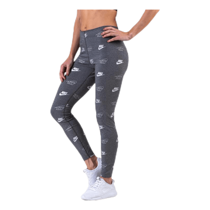Printed Leggings Shine BFF Grey