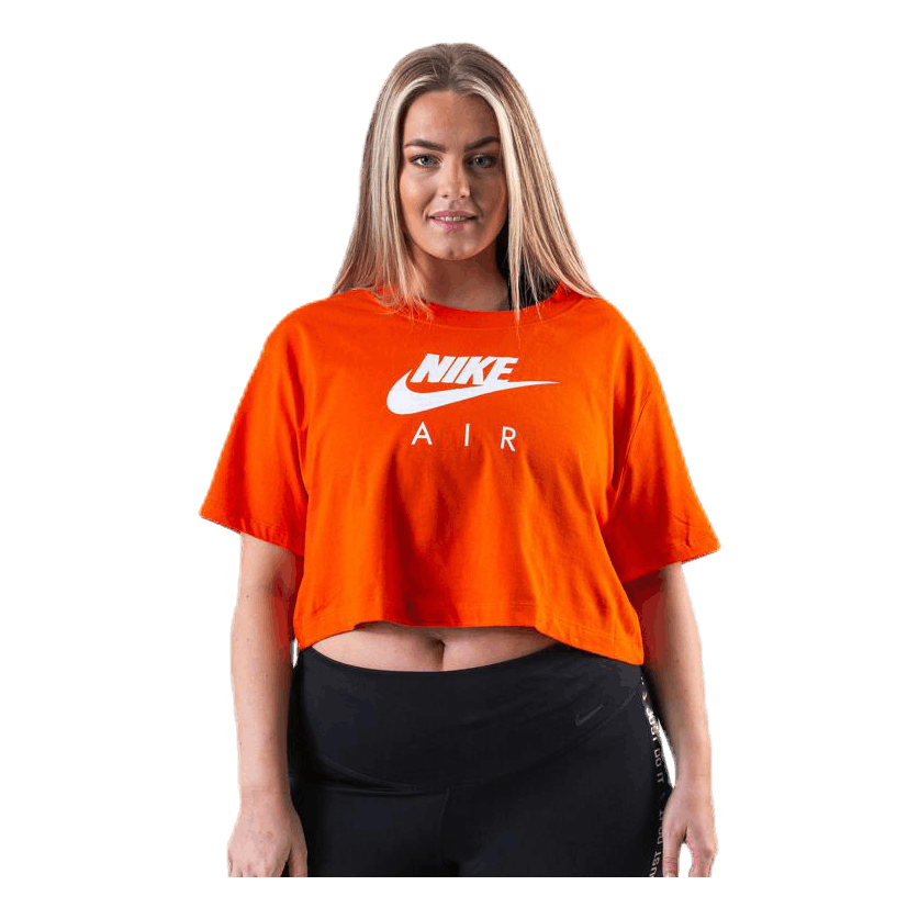 Nike Nsw Air Top Ss Plus Orange Sportamore