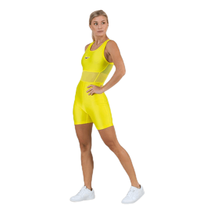 Court Tennis Bodysuit Yellow