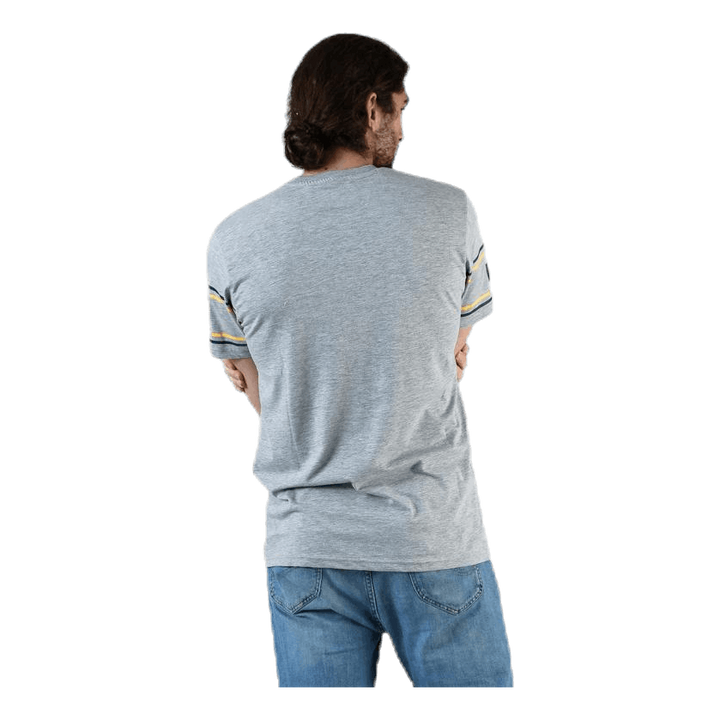 Badge Tee Green/Grey