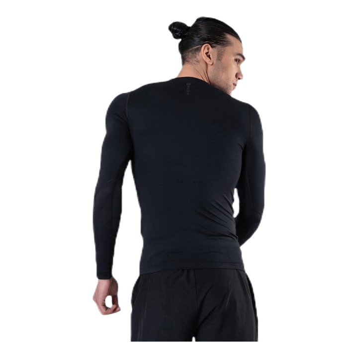 Ua Hg Rush Compression Ls Black