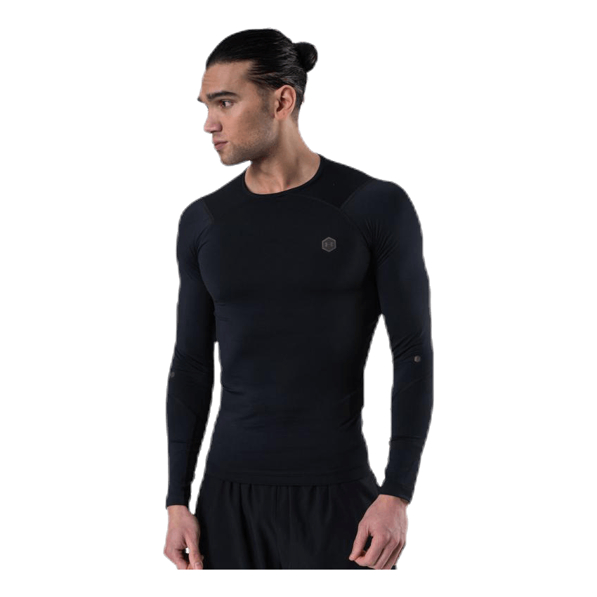 Ua Hg Rush Compression Ls Black