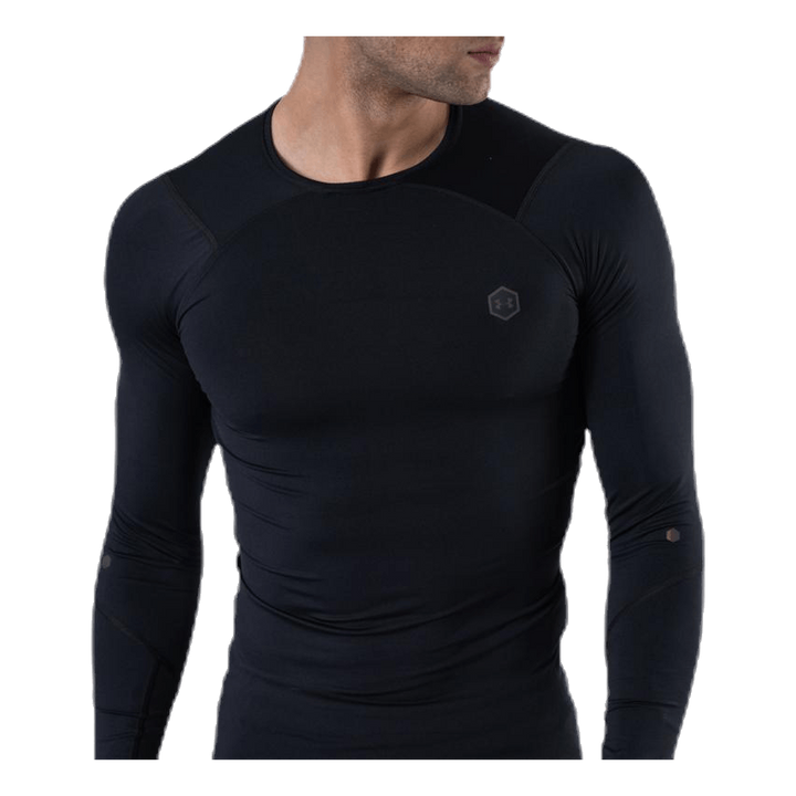 Ua Hg Rush Compression Ls Black