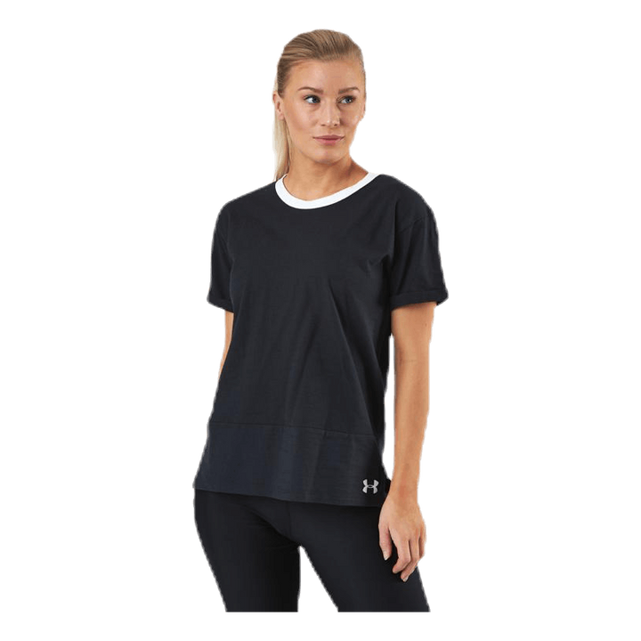UA Charged Cotton SS Black