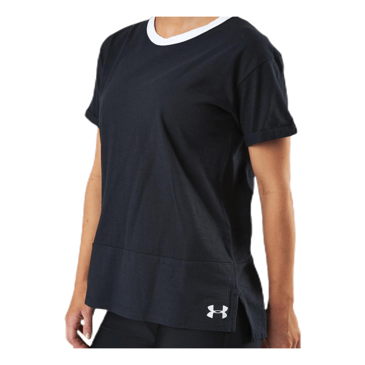 UA Charged Cotton SS Black
