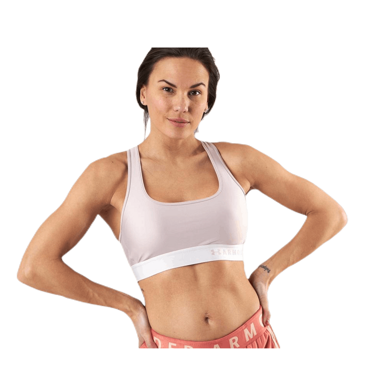 Armour Mid Crossback Bra Pink