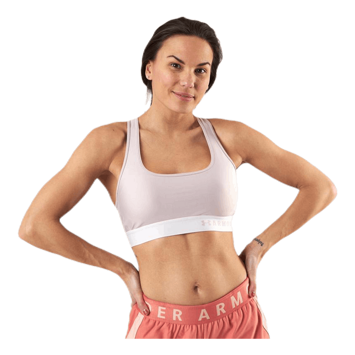 Armour Mid Crossback Bra Pink