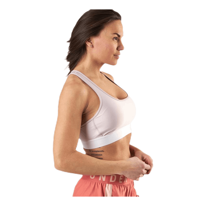 Armour Mid Crossback Bra Pink