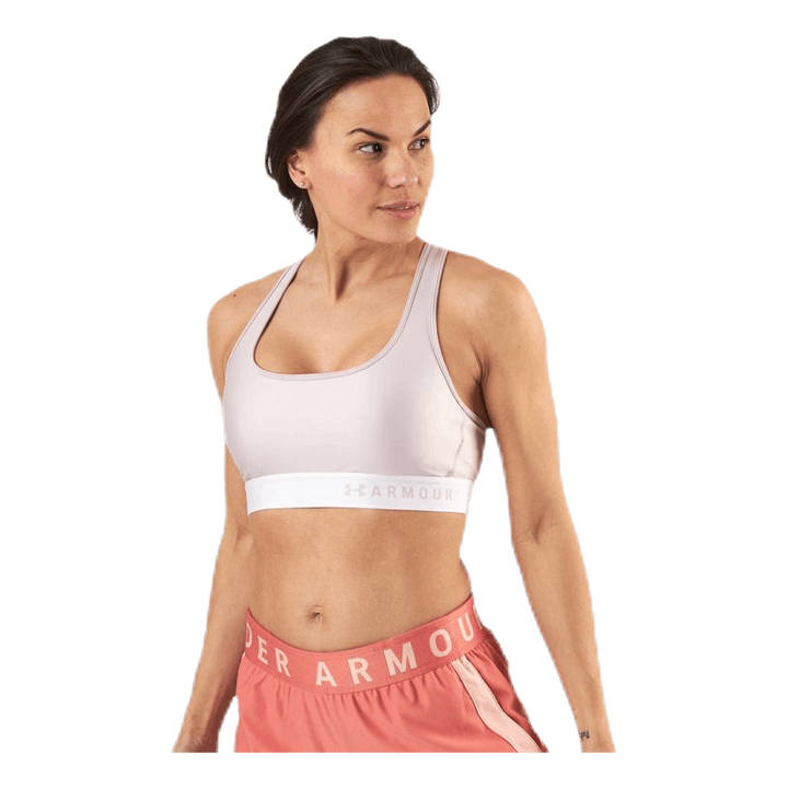 Armour Mid Crossback Bra Pink