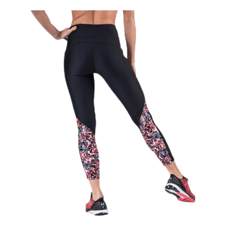 HG Armour Printed Panel Ankle Crop Black