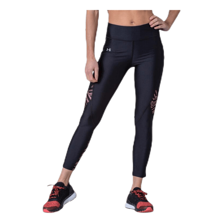 HG Armour Printed Panel Ankle Crop Black
