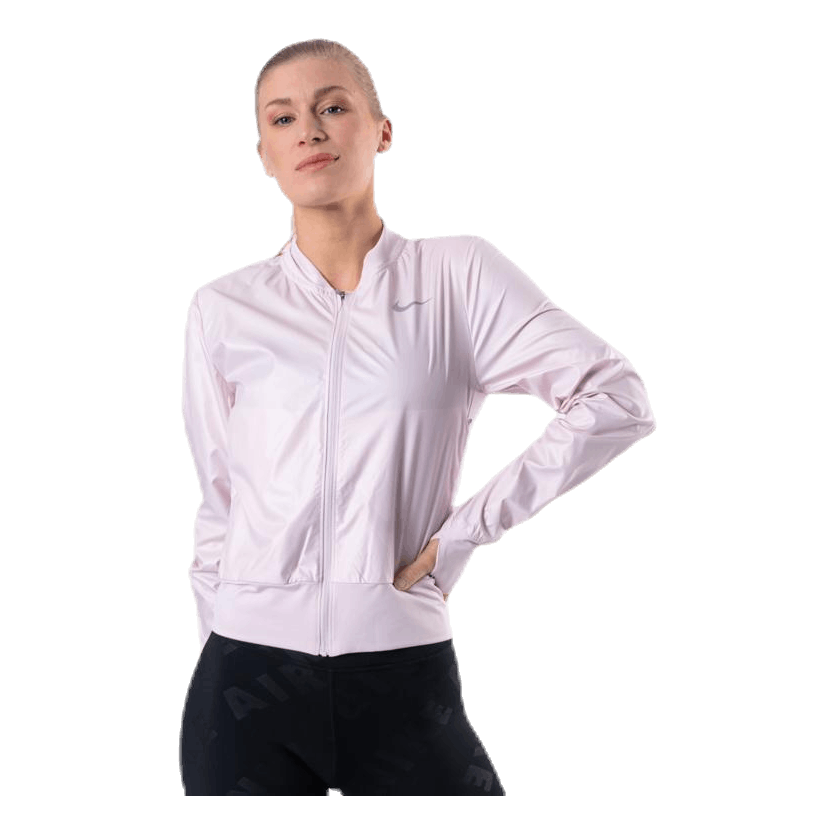 Nike Swoosh Run Jacket Pink Sportamore