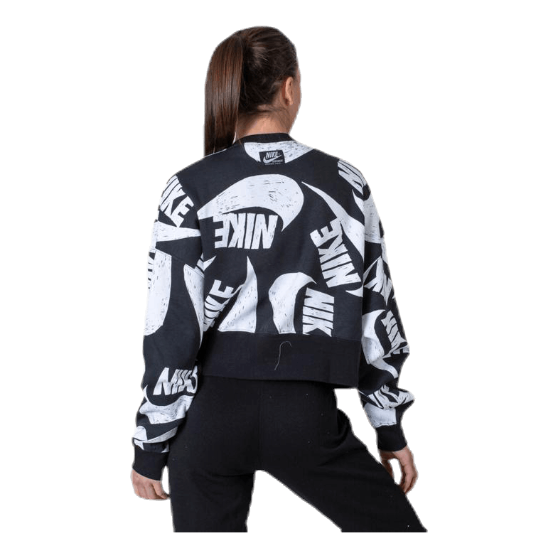 Nsw Fleece Crew Black