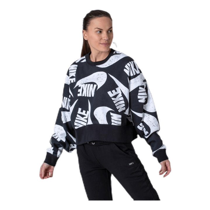 Nsw Fleece Crew Black