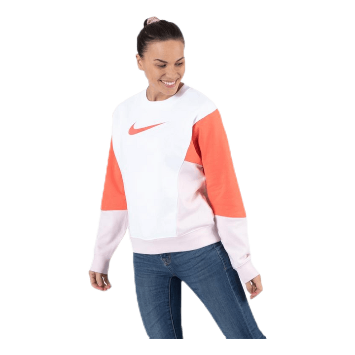 Nsw Crew Hbr Pink/White