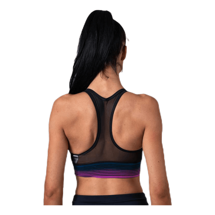 Pro Medium Pad Mesh Bra Black