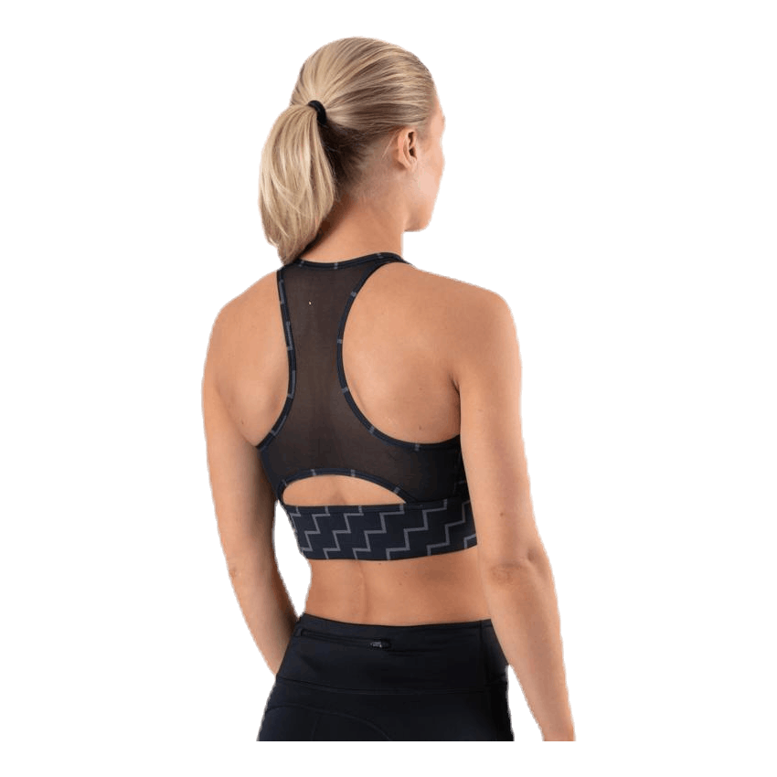 Medium Pad Bra High Neck Neo Black