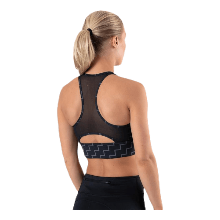 Medium Pad Bra High Neck Neo Black