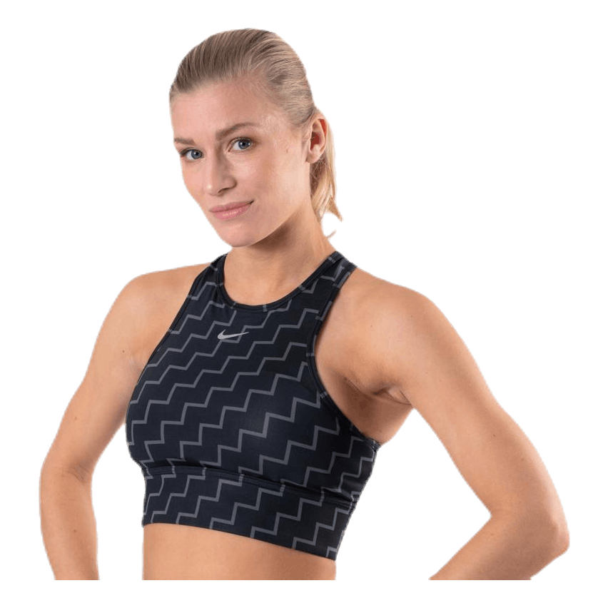 Medium Pad Bra High Neck Neo Black