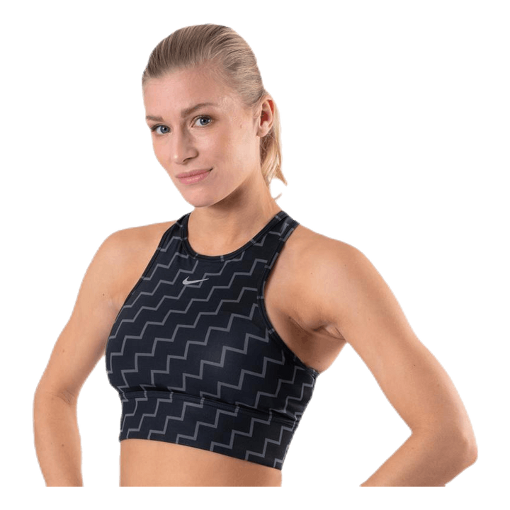 Medium Pad Bra High Neck Neo Black