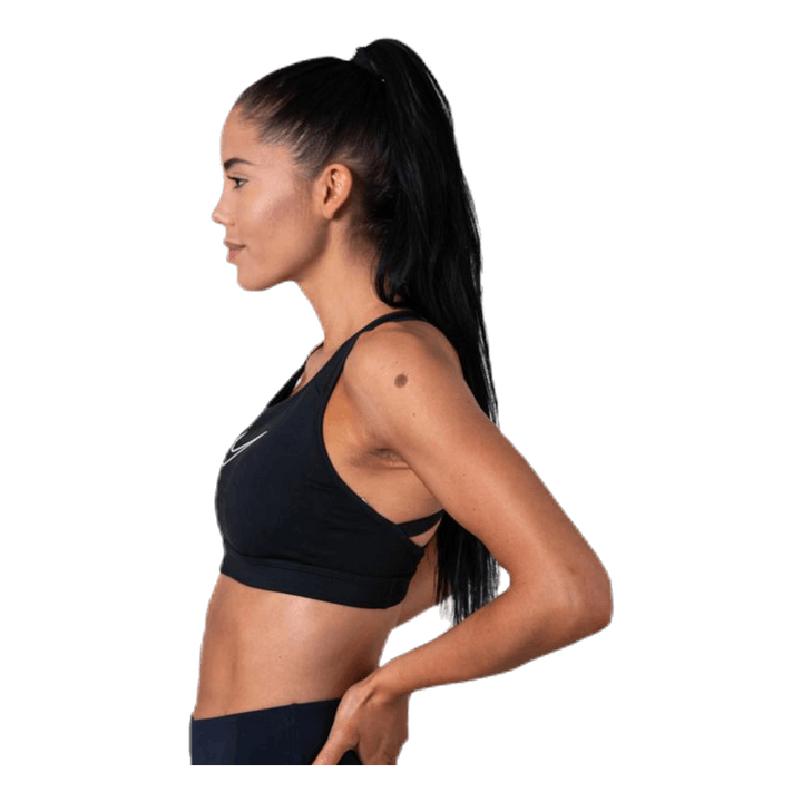 Impact Strappy Bra Grx White/Black