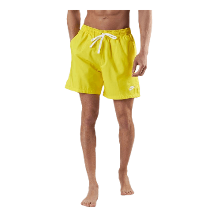 Basic Short Flow White/Yellow