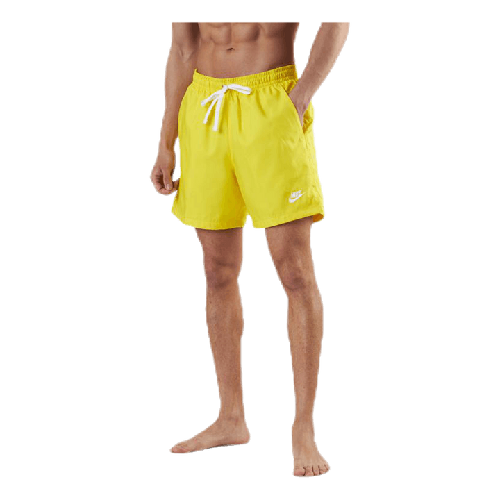 Basic Short Flow White/Yellow
