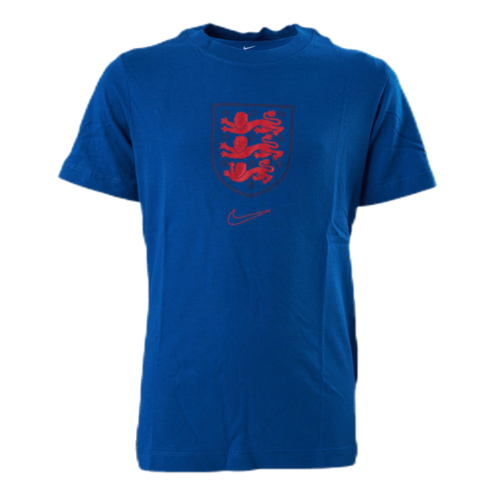 England Tee Evergreen Crest Junior Blue