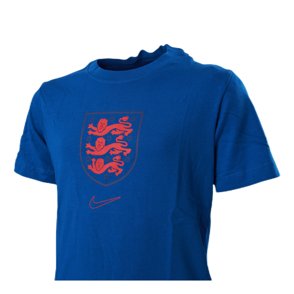 England Tee Evergreen Crest Junior Blue