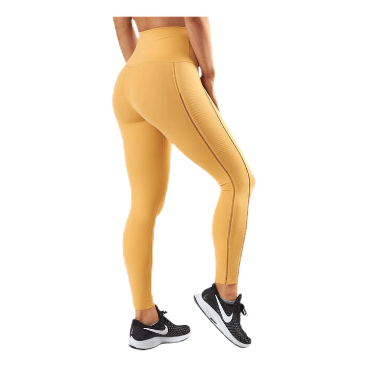 Yoga Luxe Rib 7/8 Tight Yellow