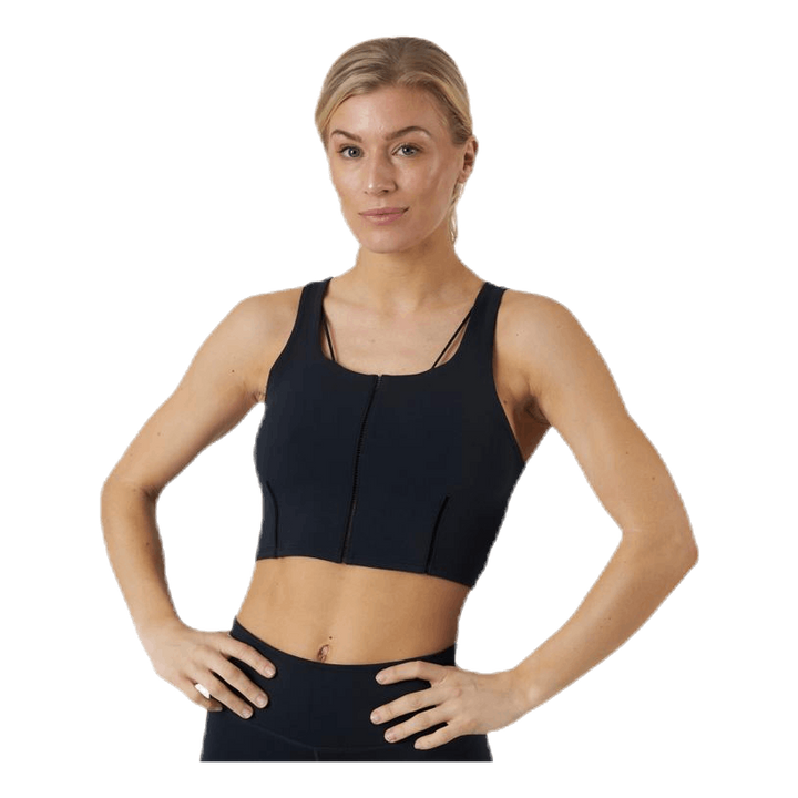 Yoga Luxe Crop Tank Black