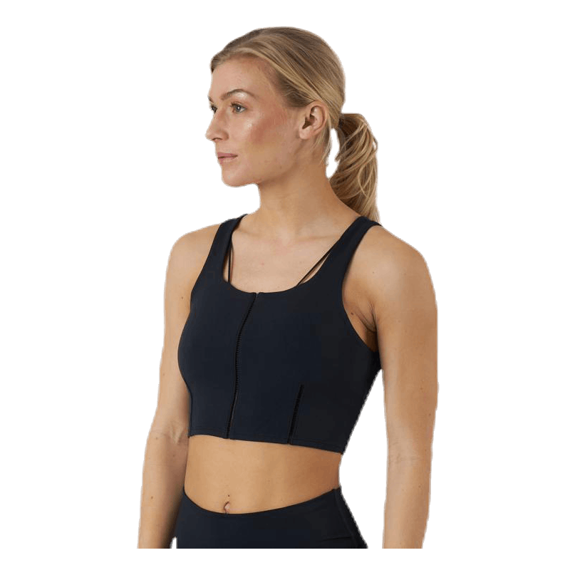 Yoga Luxe Crop Tank Black
