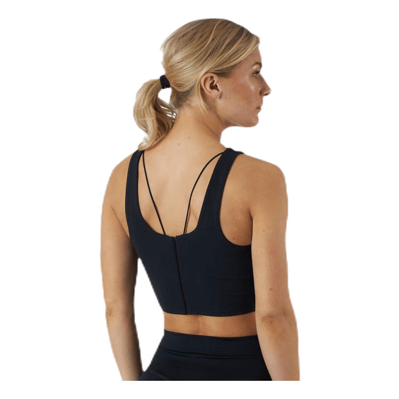 Yoga Luxe Crop Tank Black