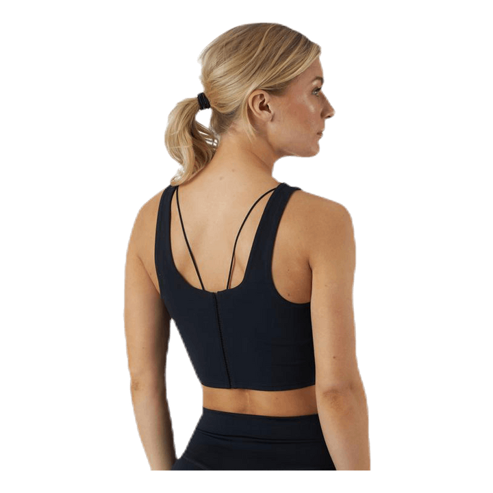 Yoga Luxe Crop Tank Black