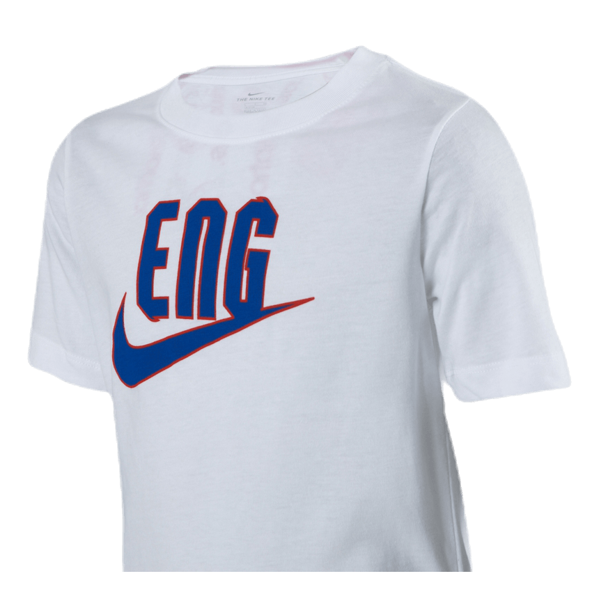 England Tee TR Ground Junior White