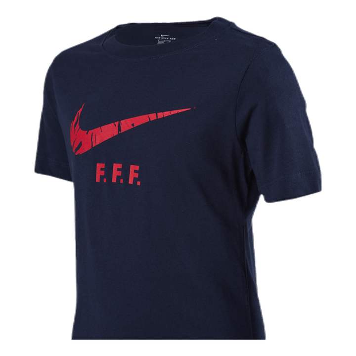 France Tee TR Ground Junior Blue