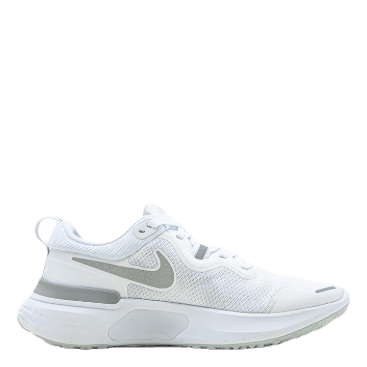 React Miler White/Silver