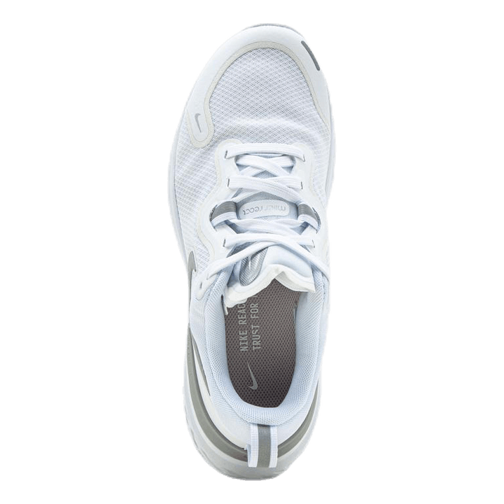 React Miler White/Silver