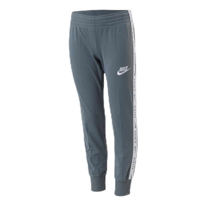 Girls Track Suit Tape  White/Grey