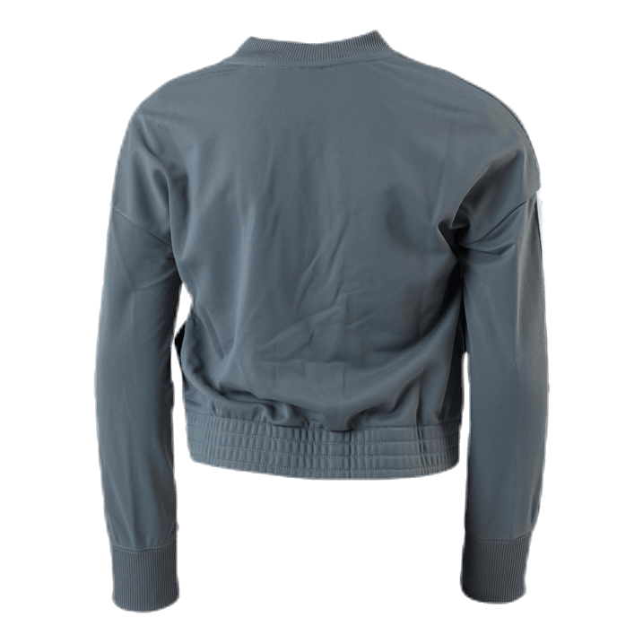 Girls Track Suit Tape  White/Grey