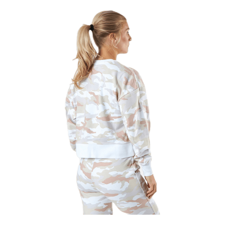 Women'S Dri-Fit Get Fit Training Crew White/White