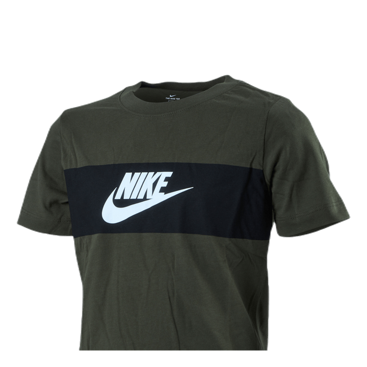 Chest Panel Tee Junior Green