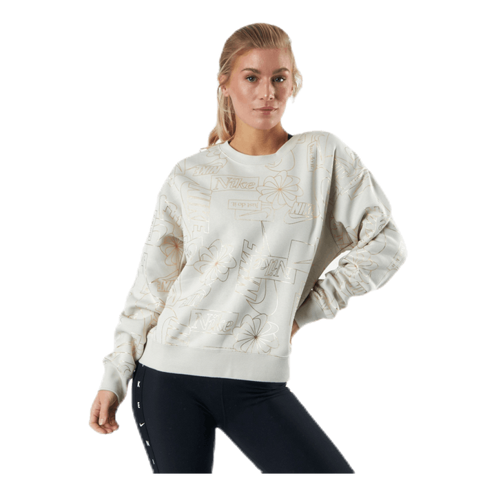 Nsw Icon Clash Flc Aop Top  Brown