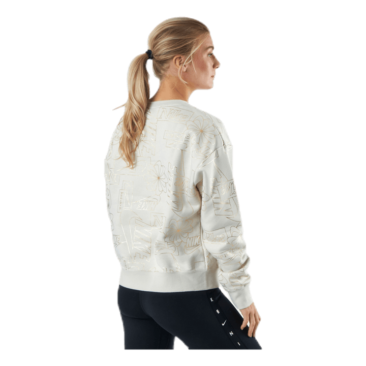 Nsw Icon Clash Flc Aop Top  Brown