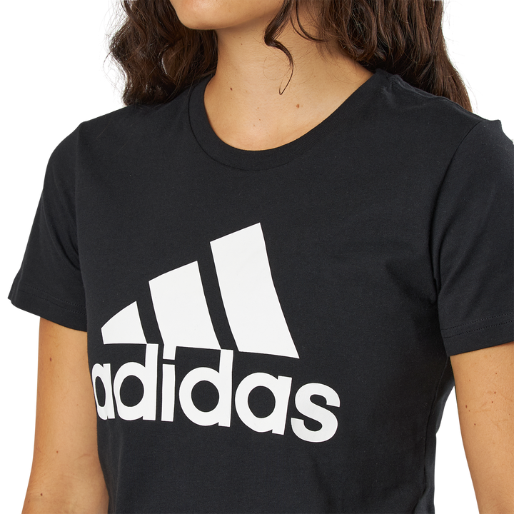 W Badge Of Sport Cotton Tee - Regular Fit Black