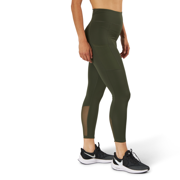 Tuned 7/8 Tights Green